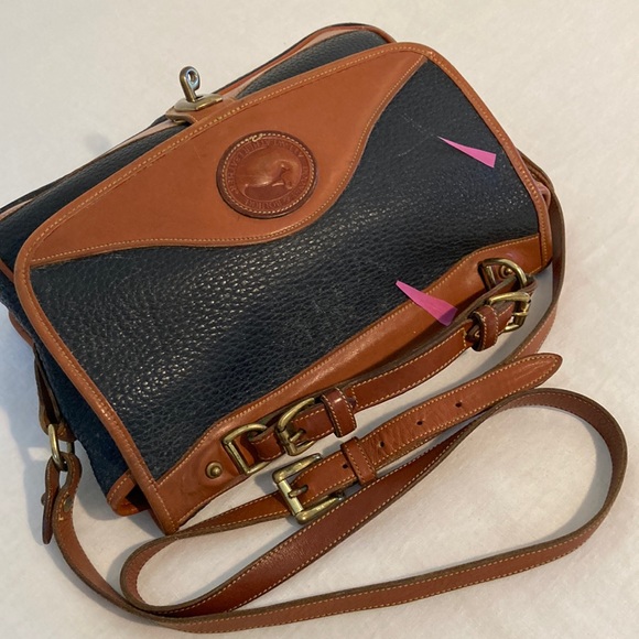 Dooney & Bourke carrier bag blue pebbled leather - Picture 12 of 16